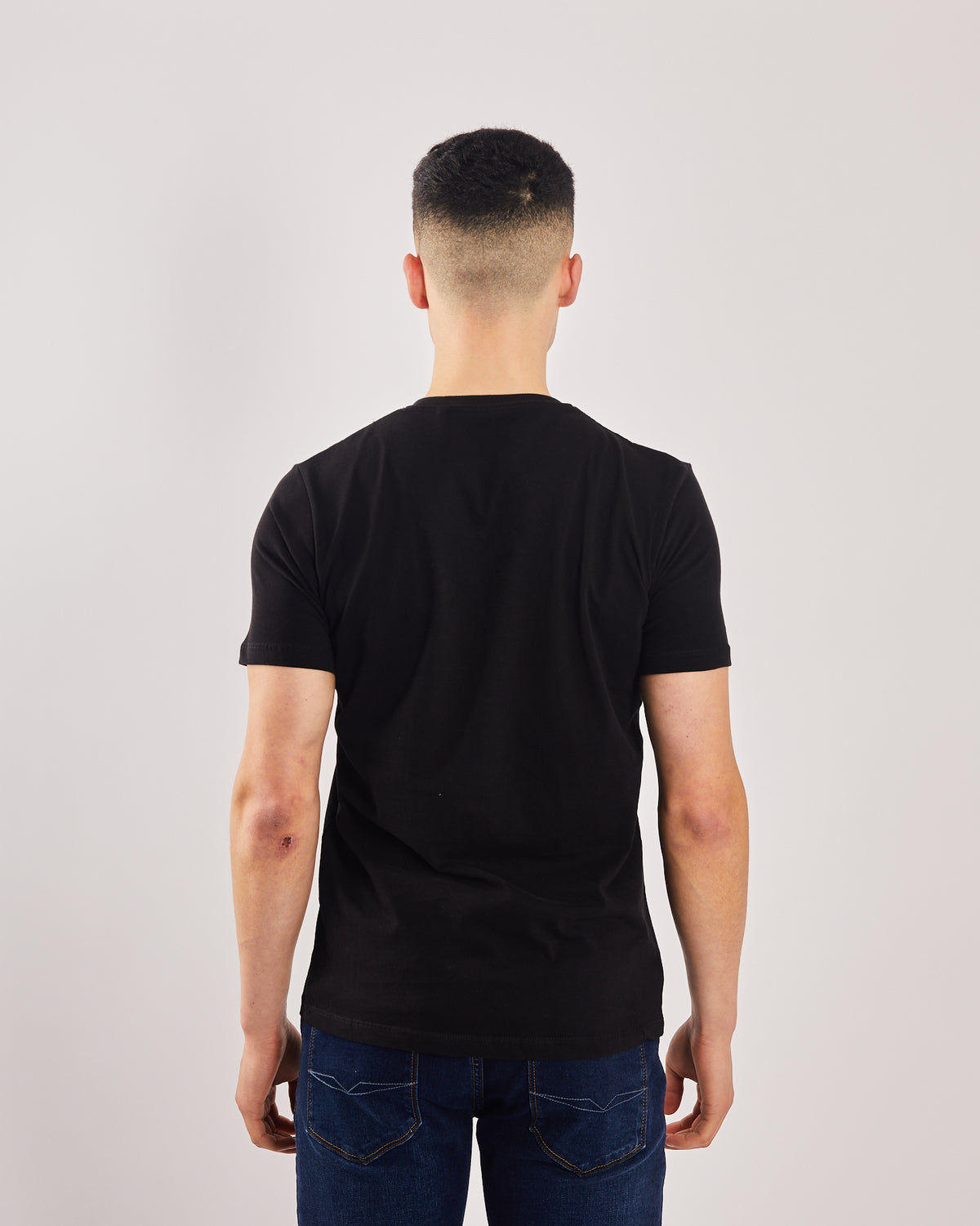 Basic Oakley V Neck Tee Black