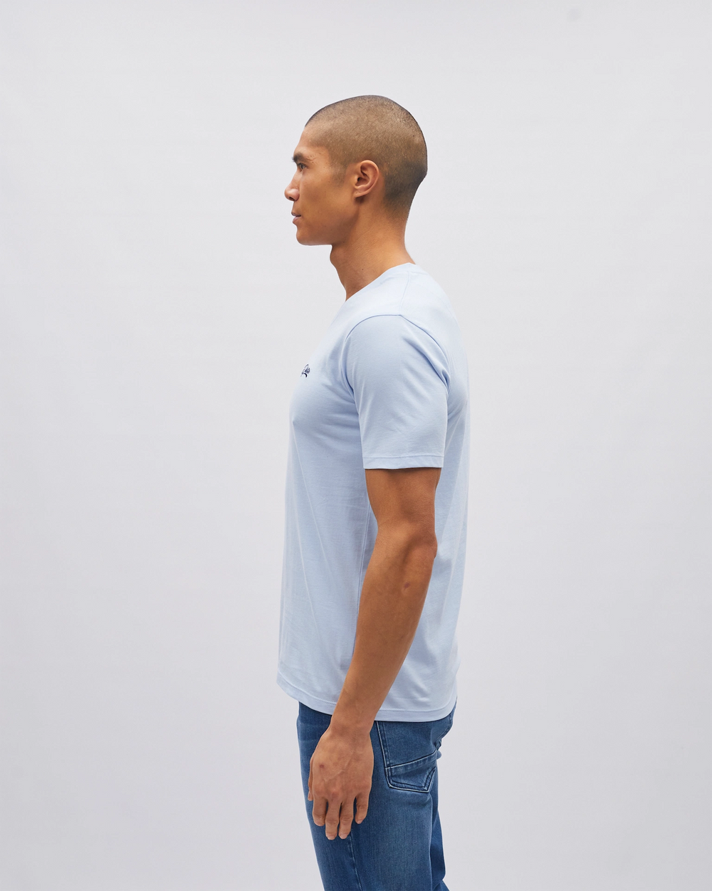 Basic Oakley V Neck League Blue