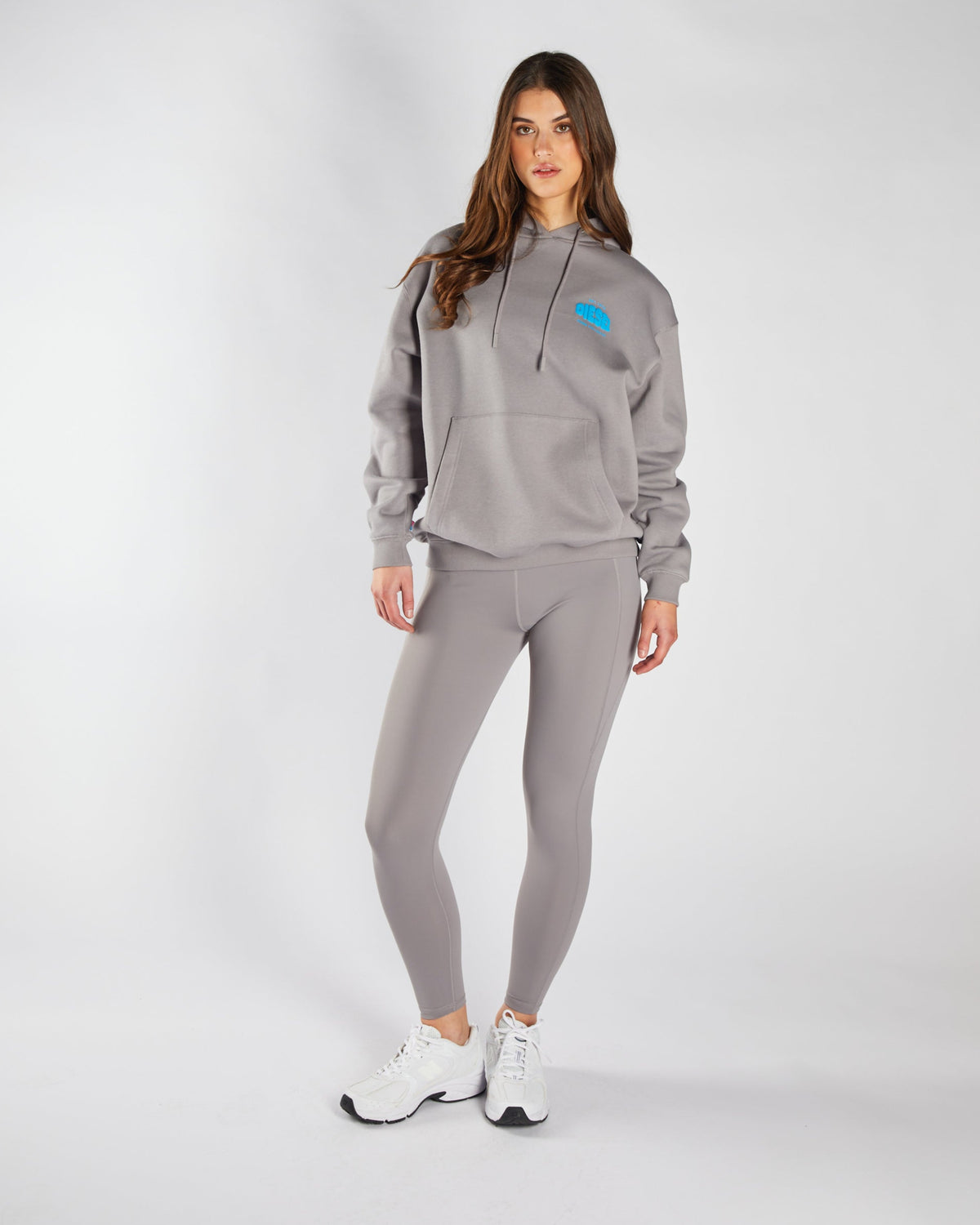 Ellie Studio Hr Pant Grey Blue