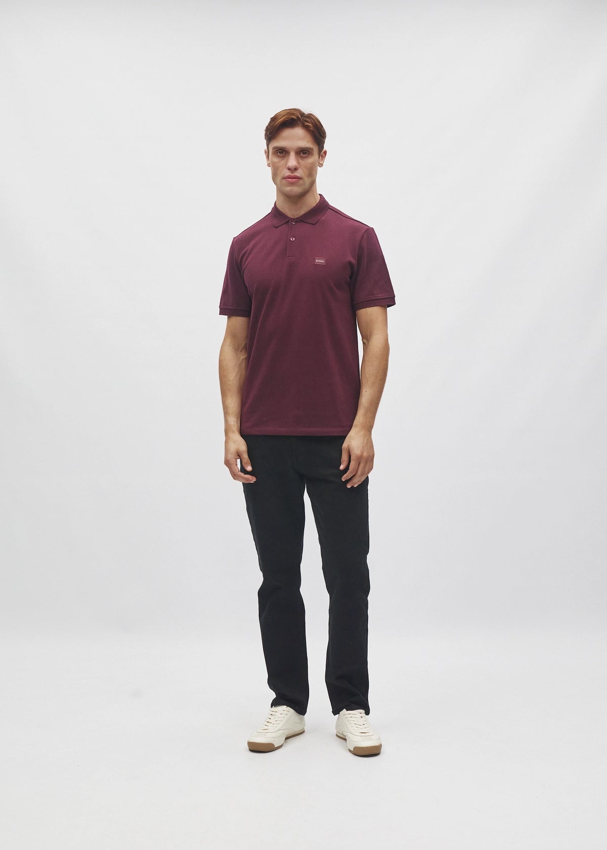 Jayden Polo Deep Burgundy