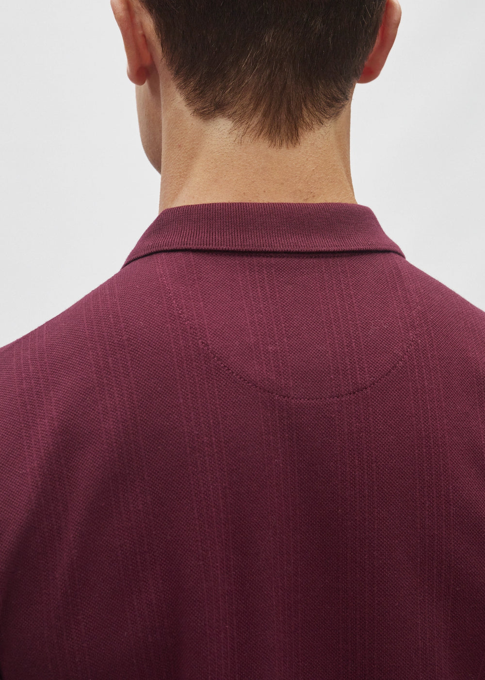 Jayden Polo Deep Burgundy