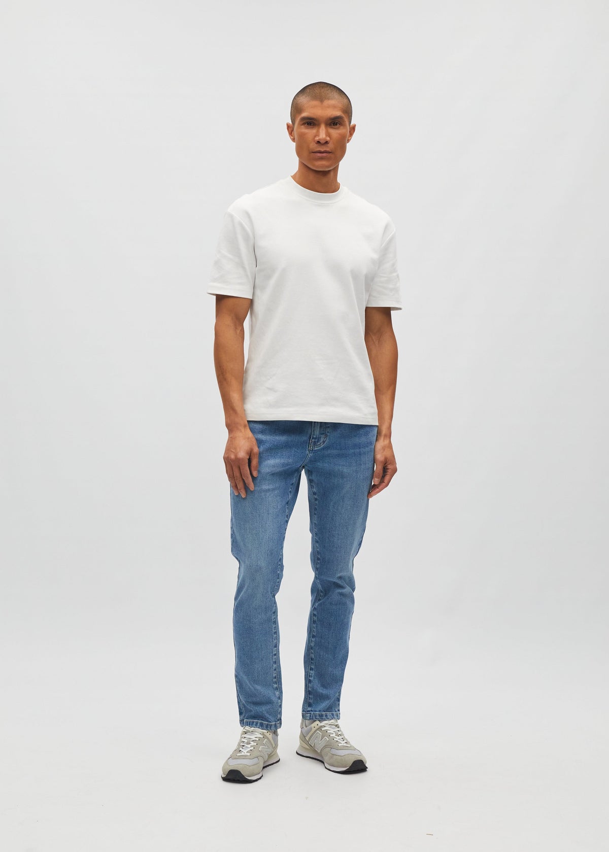 Palmer Slim Fit Pebble Blue