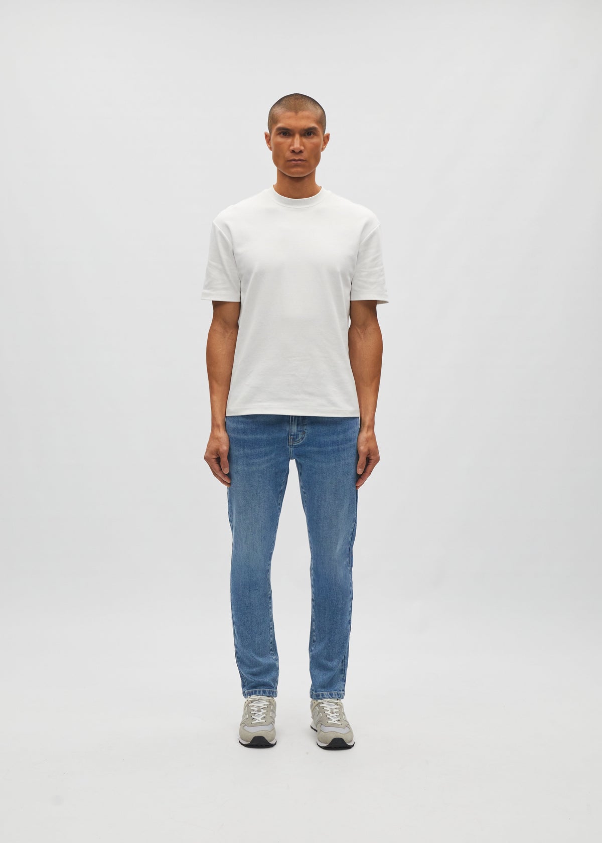 Palmer Slim Fit Pebble Blue