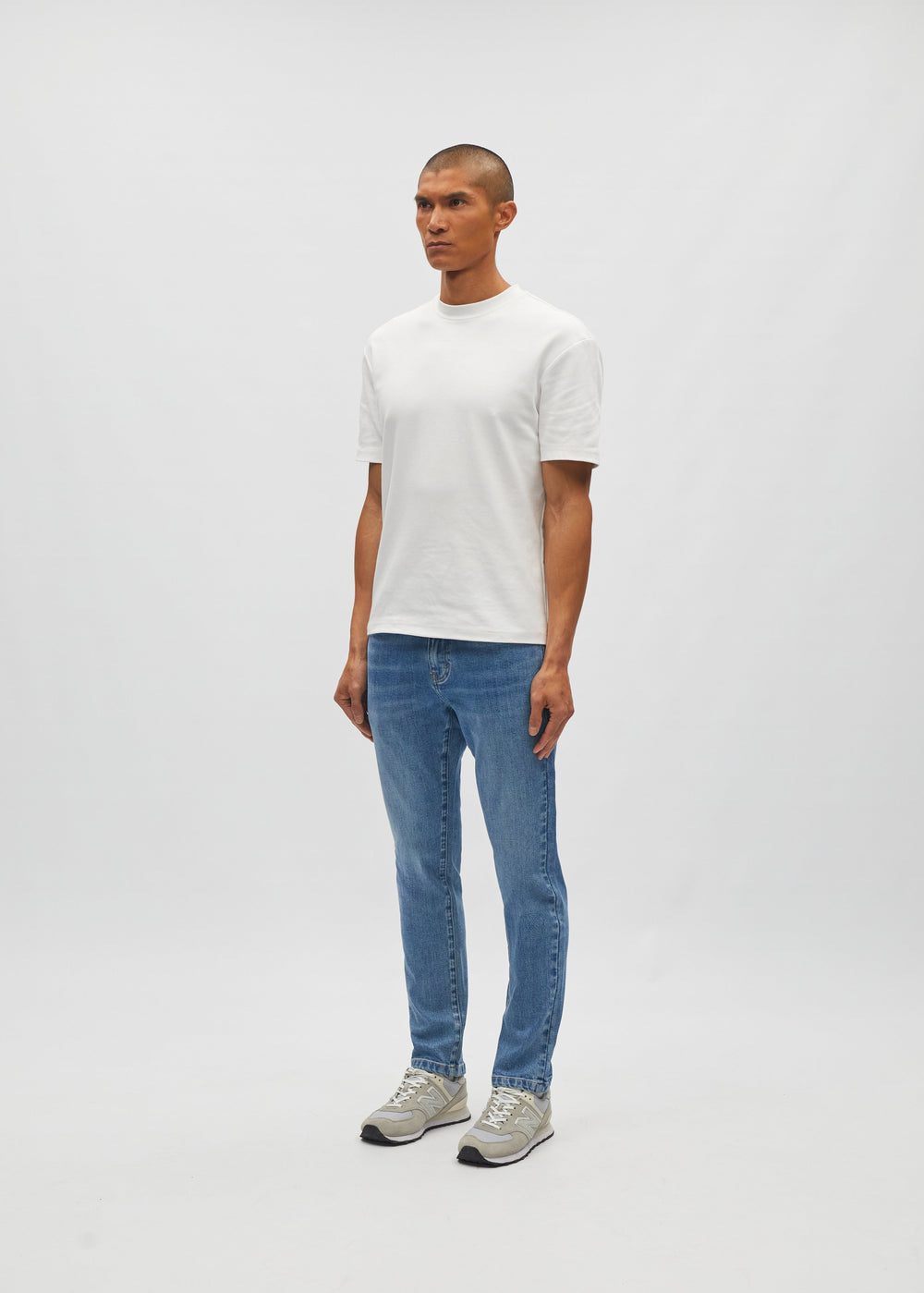 Palmer Slim Fit Pebble Blue