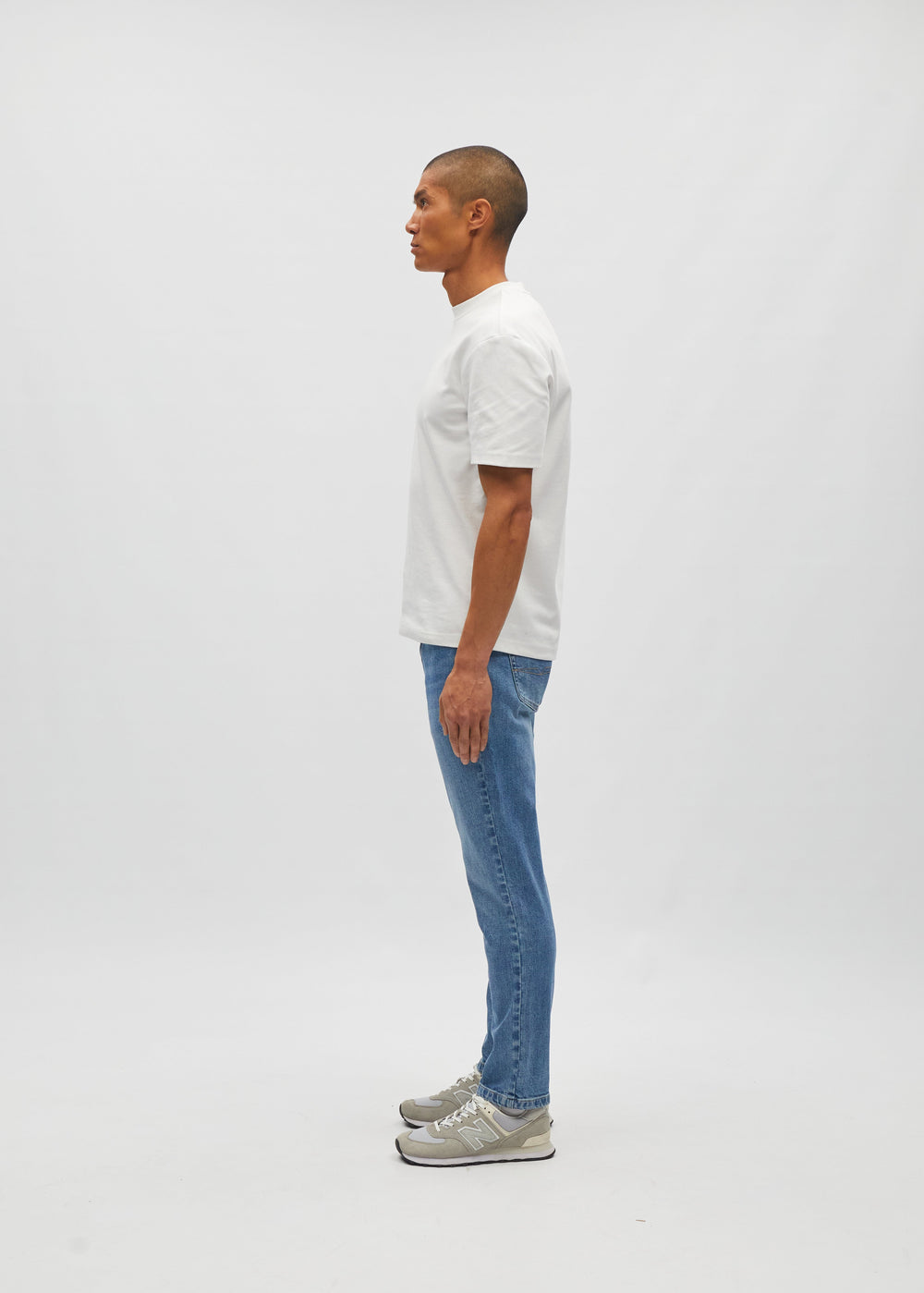 Palmer Slim Fit Pebble Blue