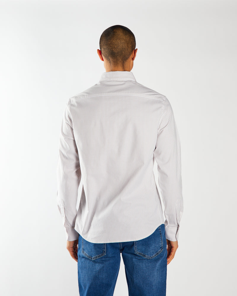 Pax Stripe Shirt Crumb
