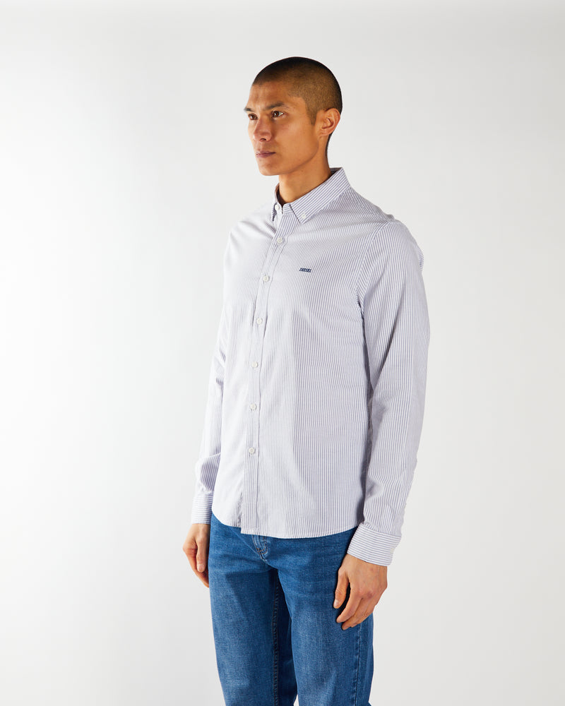 Pax Stripe Shirt Court Blue