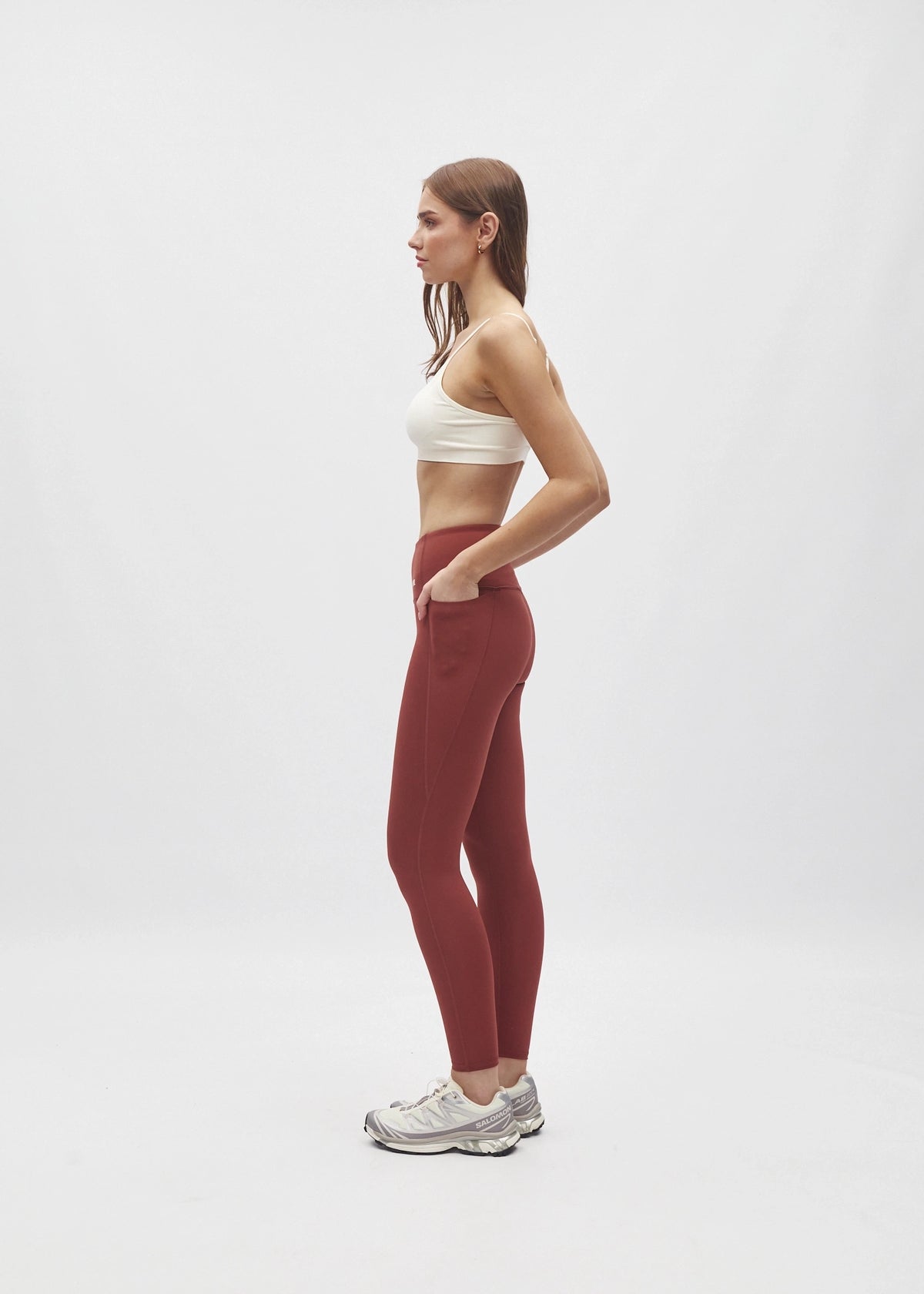 Pelle UHR Pant Mahogony Dust