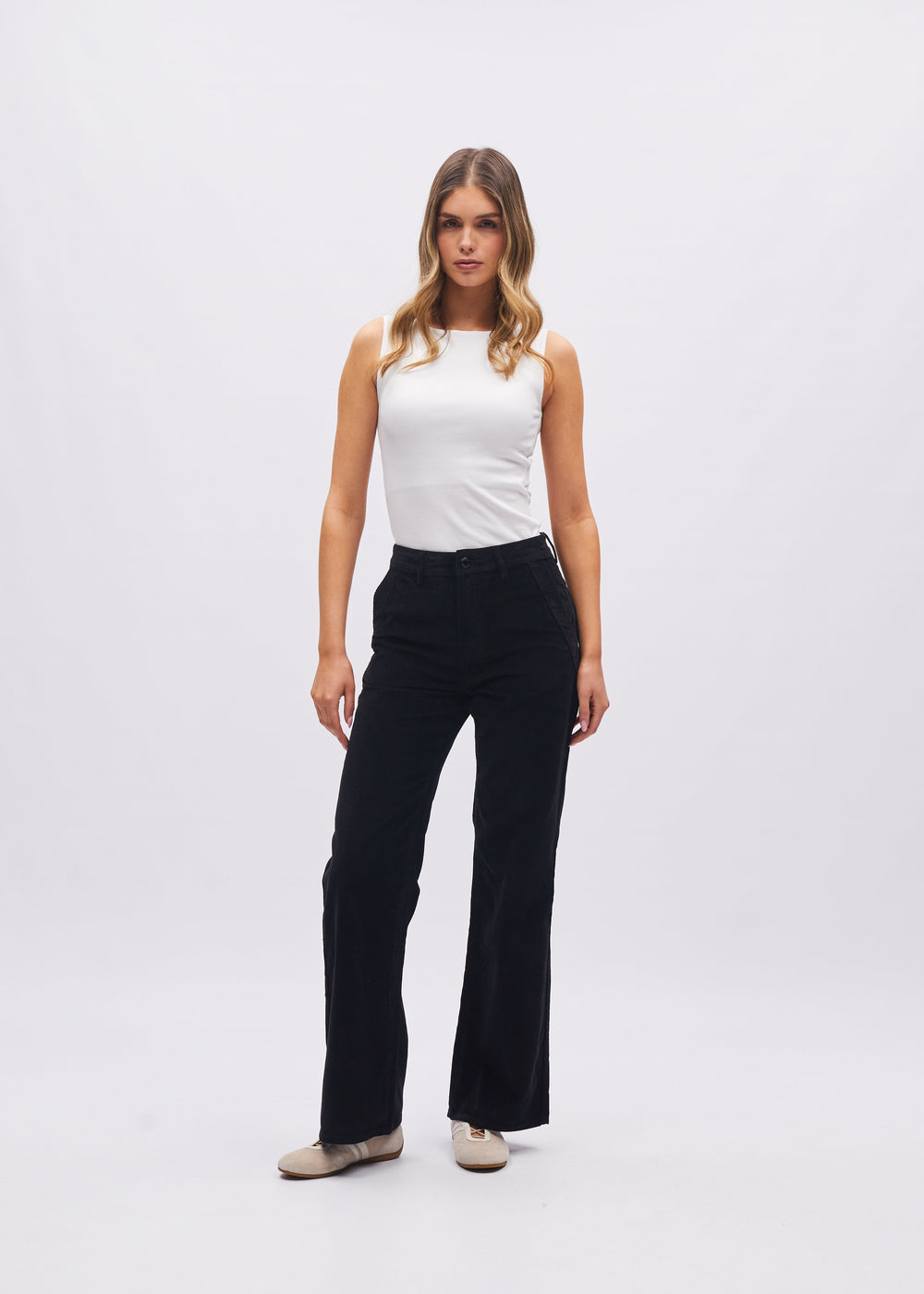 Paris Wide Black Cord