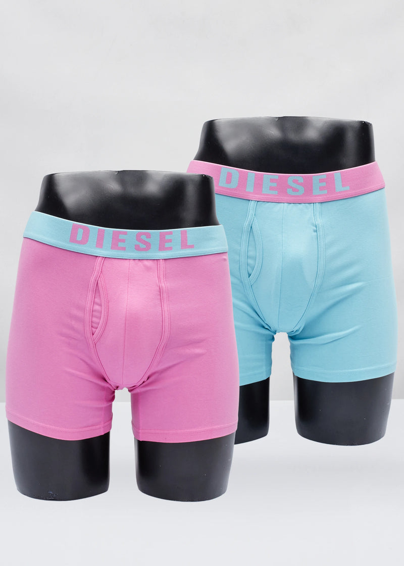 Quinlin Boxers Aqua Surf/Pink Reef