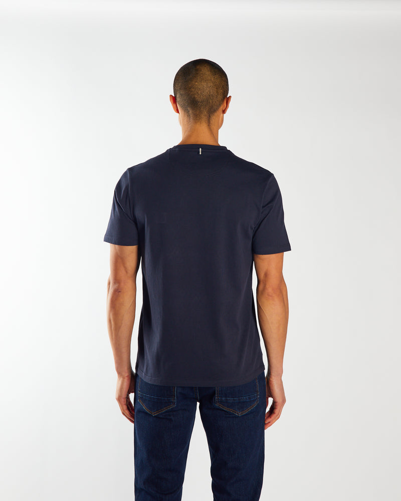 Reed Tee Salute Navy