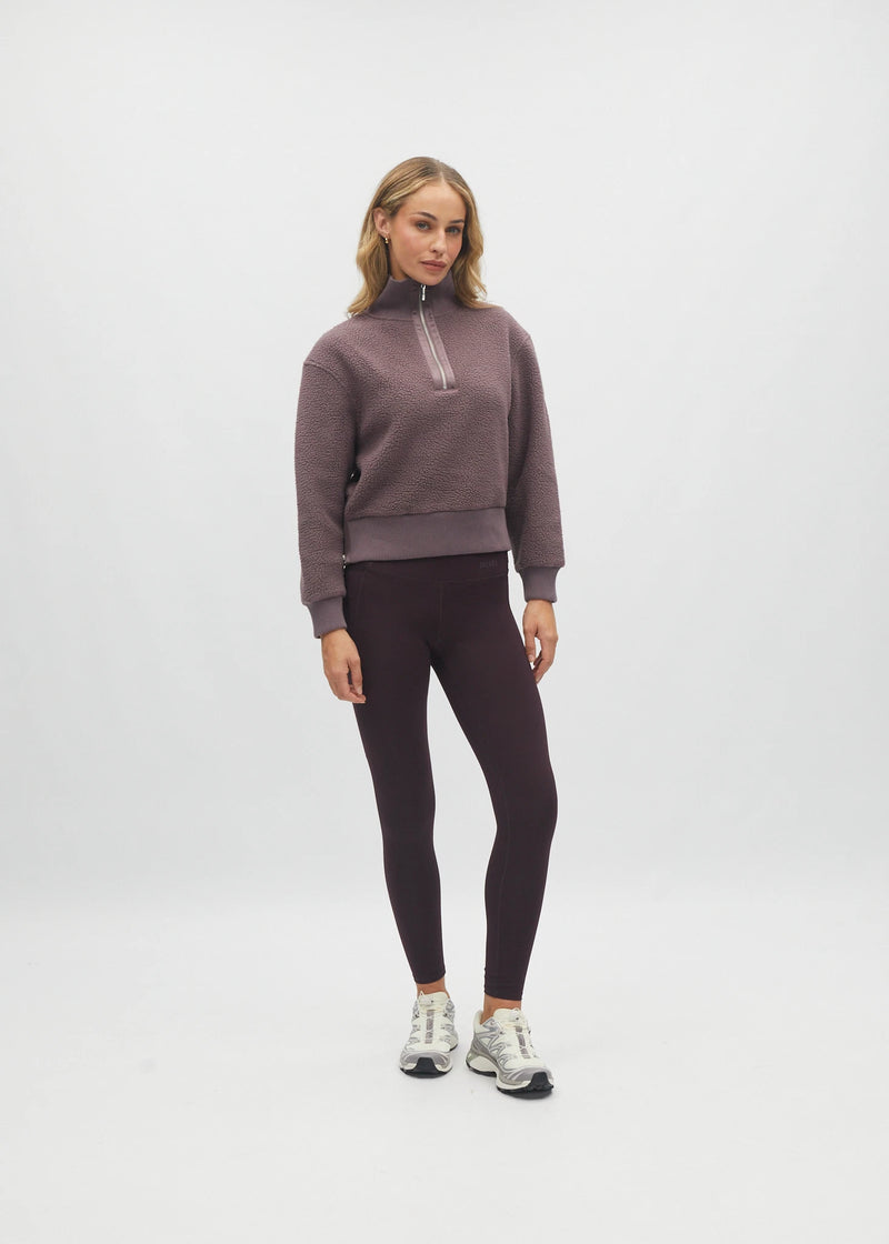 Rinae Half Zip Dusty Mauve