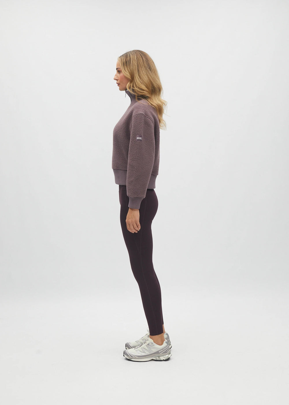 Rinae Half Zip Dusty Mauve