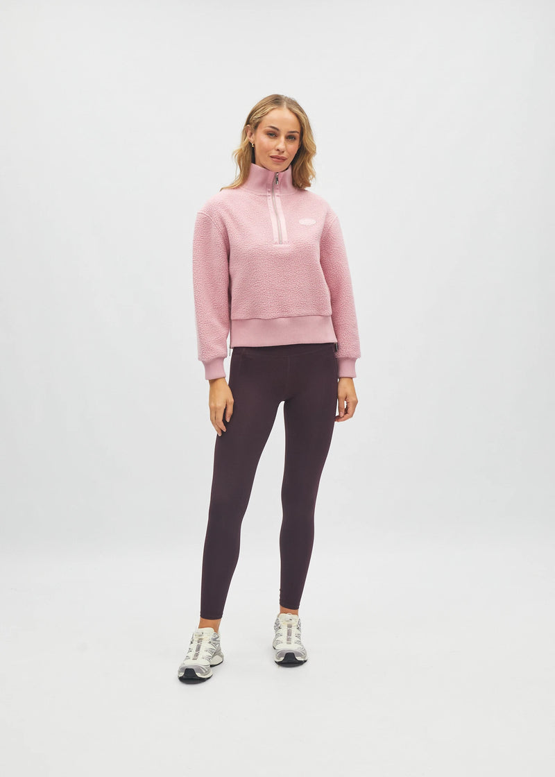 Rinae Half Zip Winter Pink