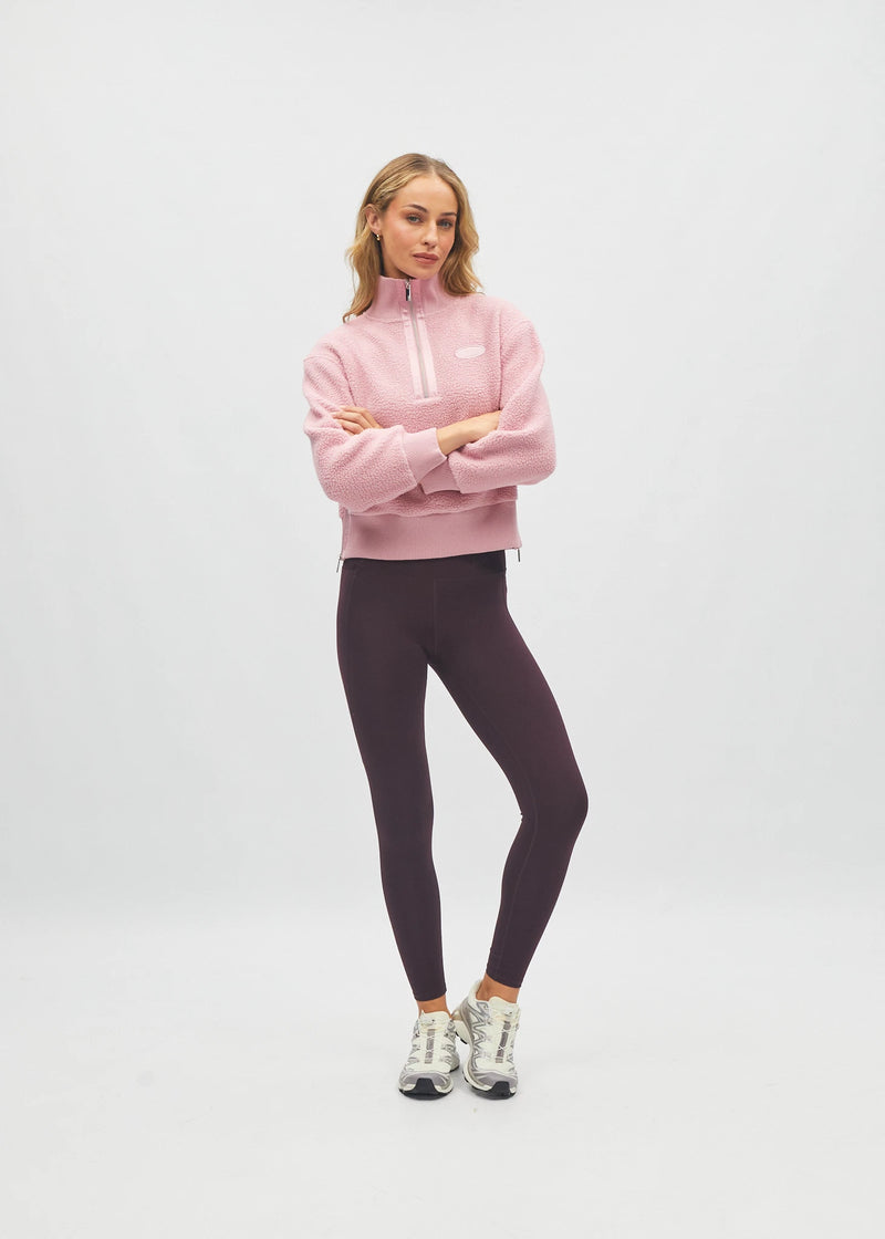 Rinae Half Zip Winter Pink