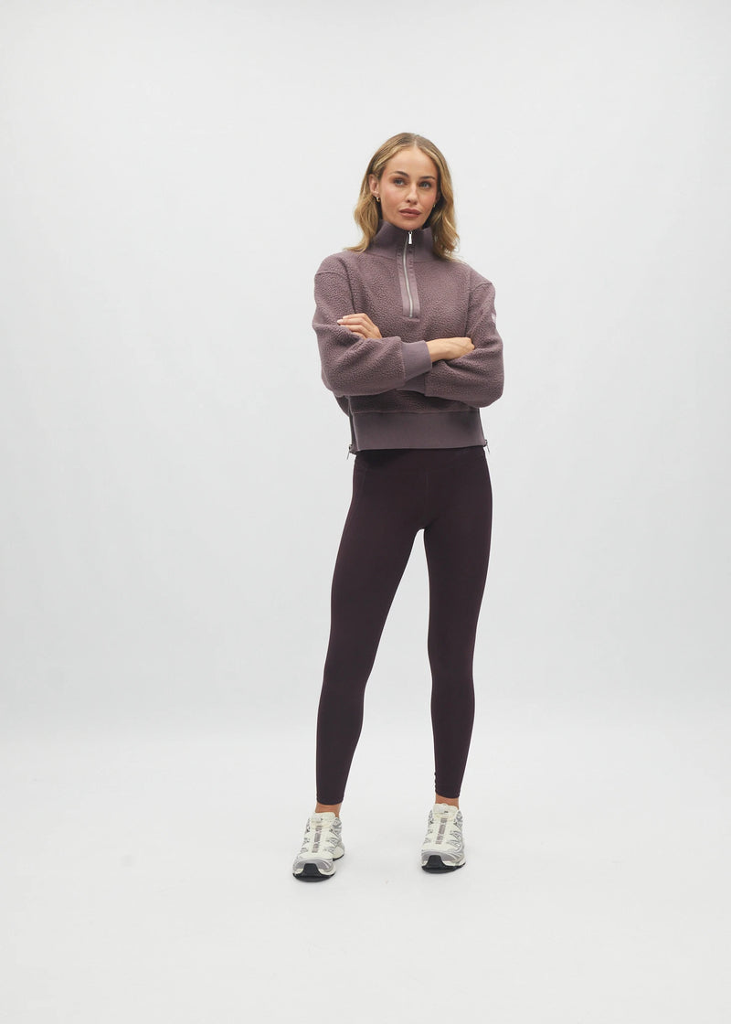 Rinae Half Zip Dusty Mauve