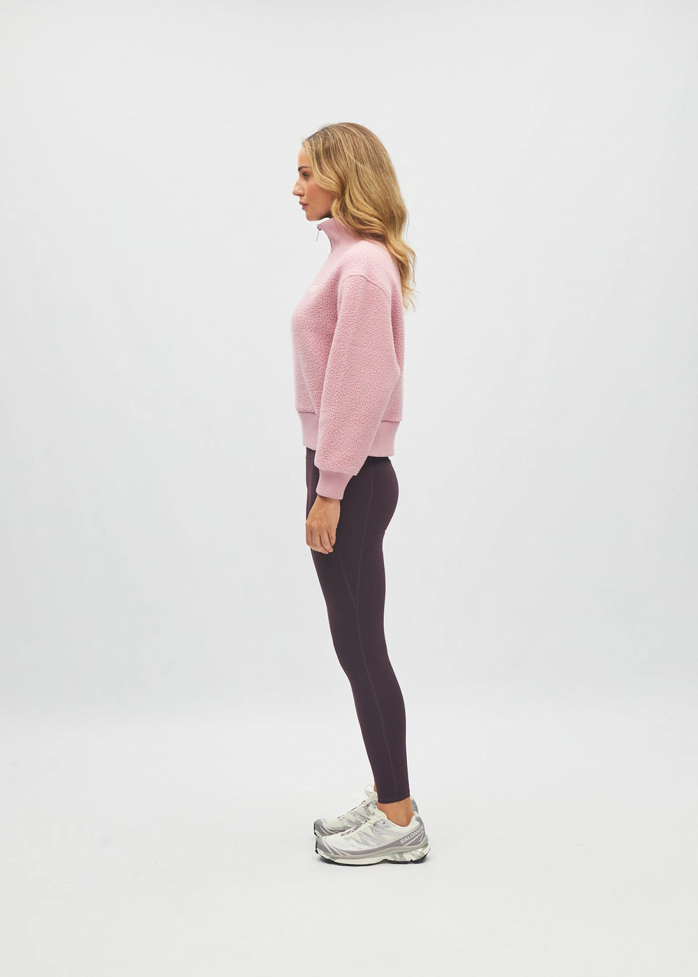 Rinae Half Zip Winter Pink