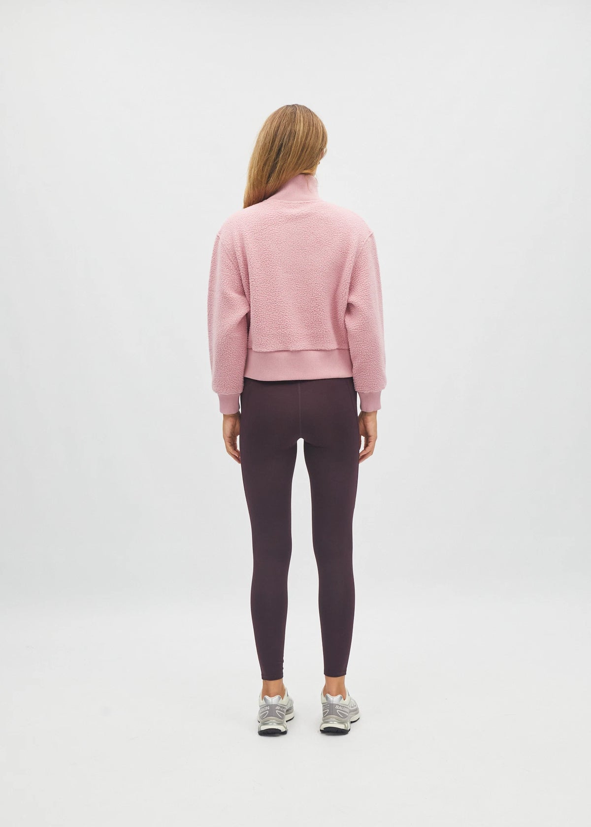 Rinae Half Zip Winter Pink