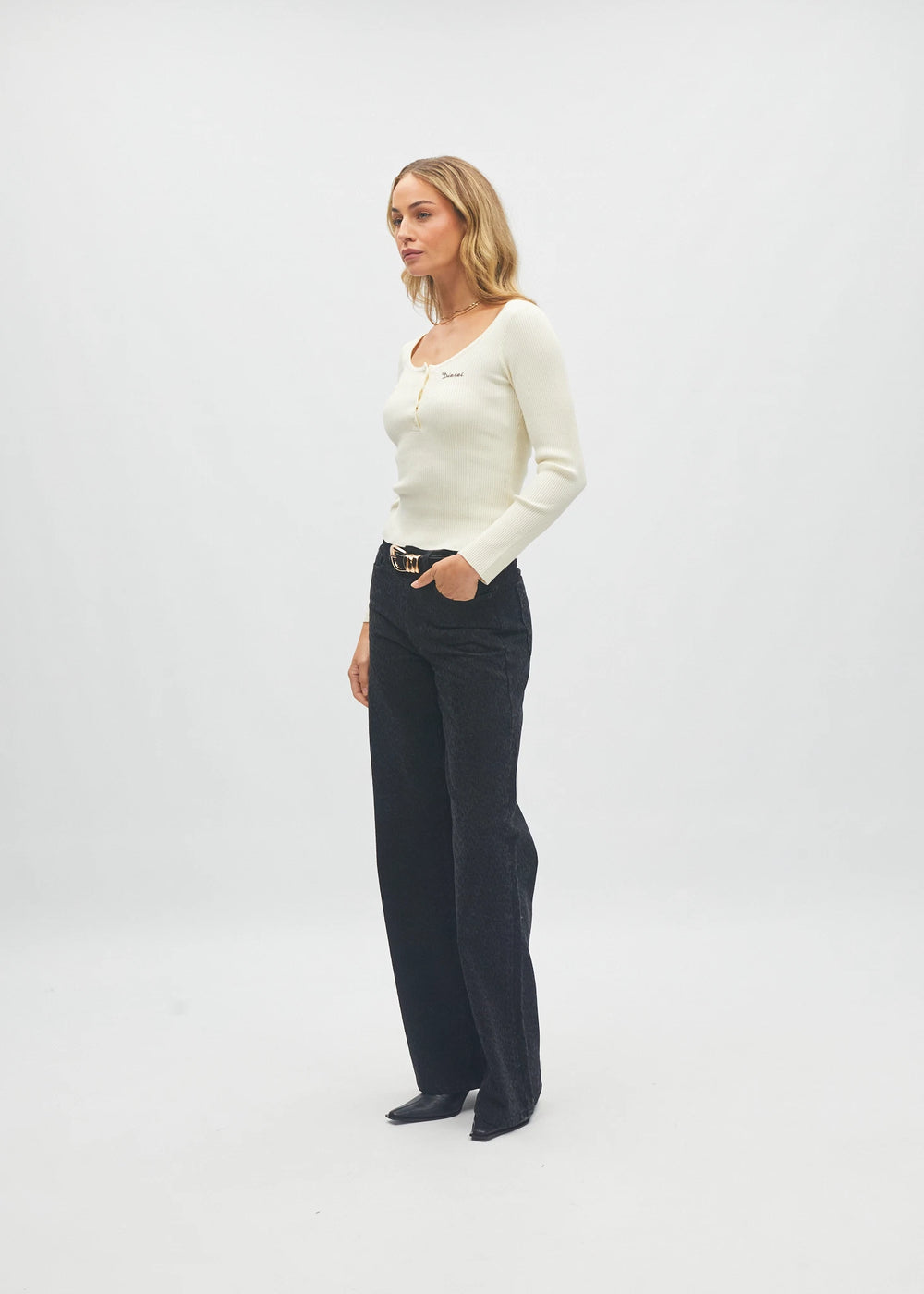 Rita L/S Henly Snow Cream