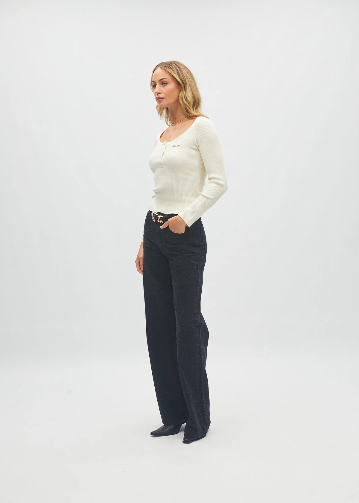 Rita L/S Henly Snow Cream
