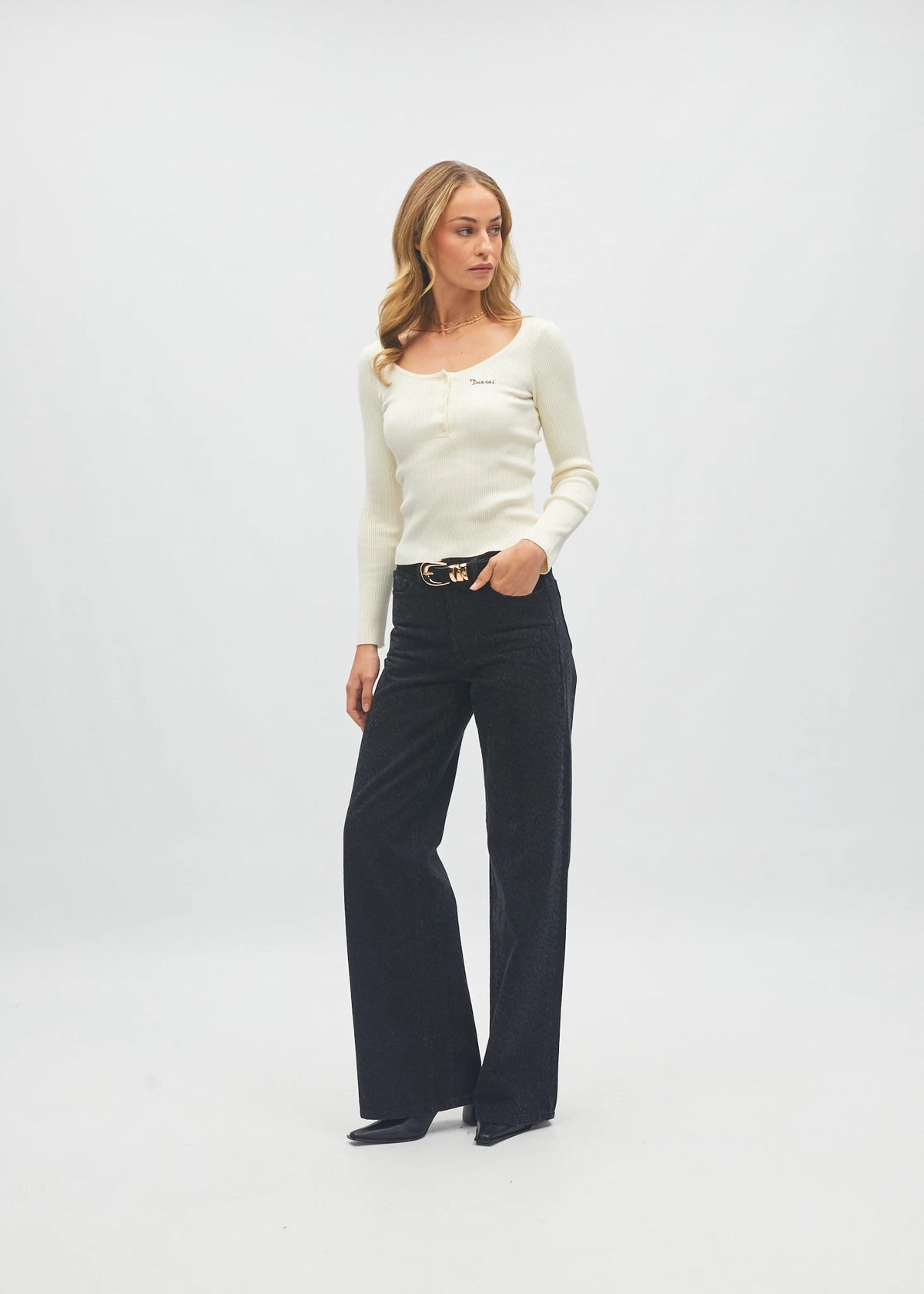 Rita L/S Henly Snow Cream