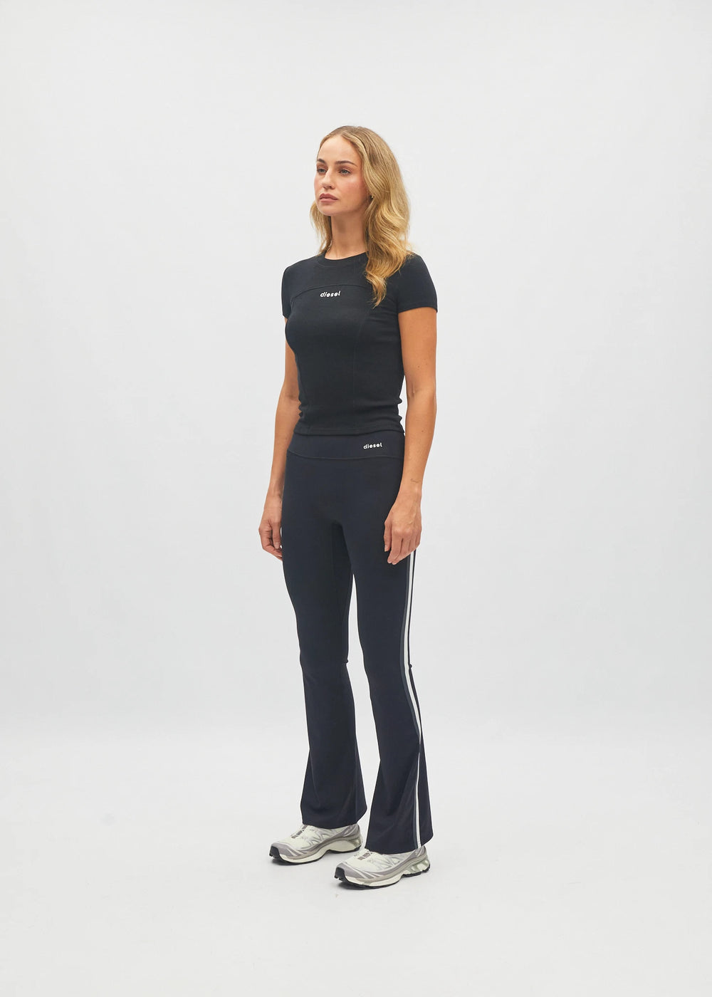 Neve Flare Pant Studio Black
