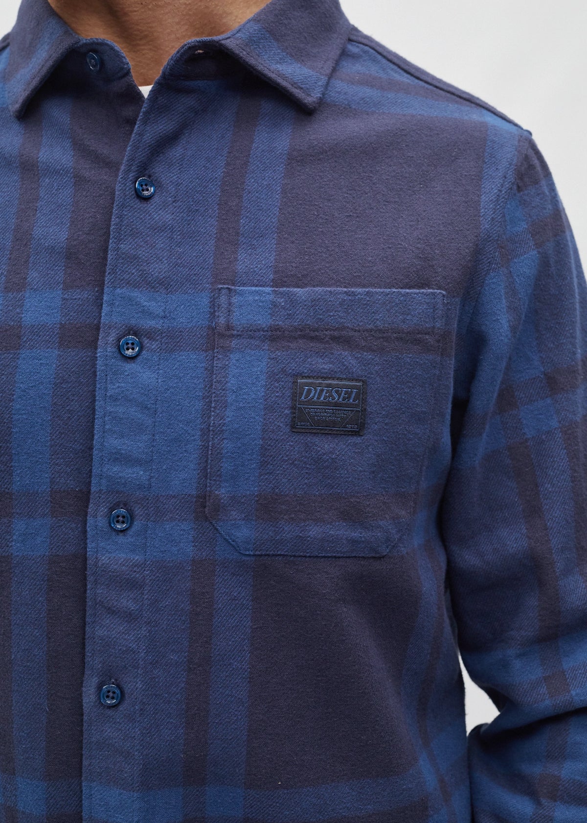 Frank Overshirt Falcon Blue