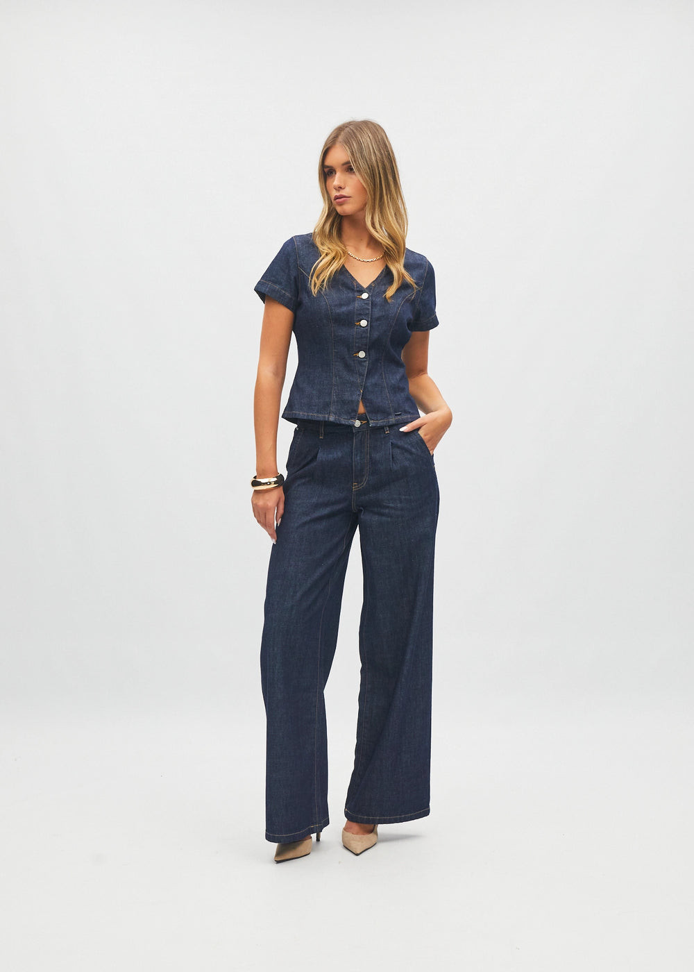 Amalia Shirt Ink Blue