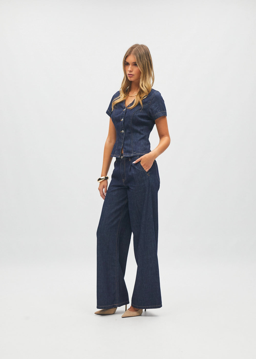 Amalia Shirt Ink Blue