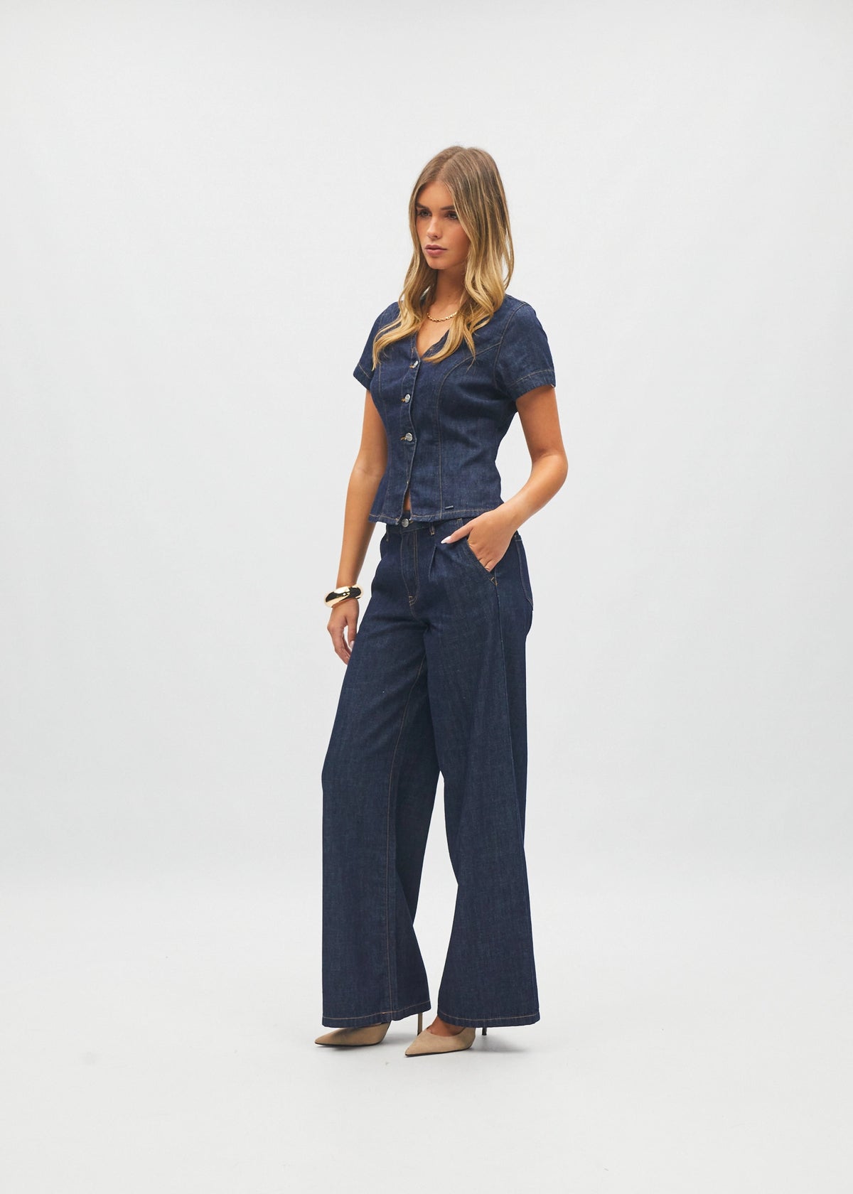 Amalia Shirt Ink Blue