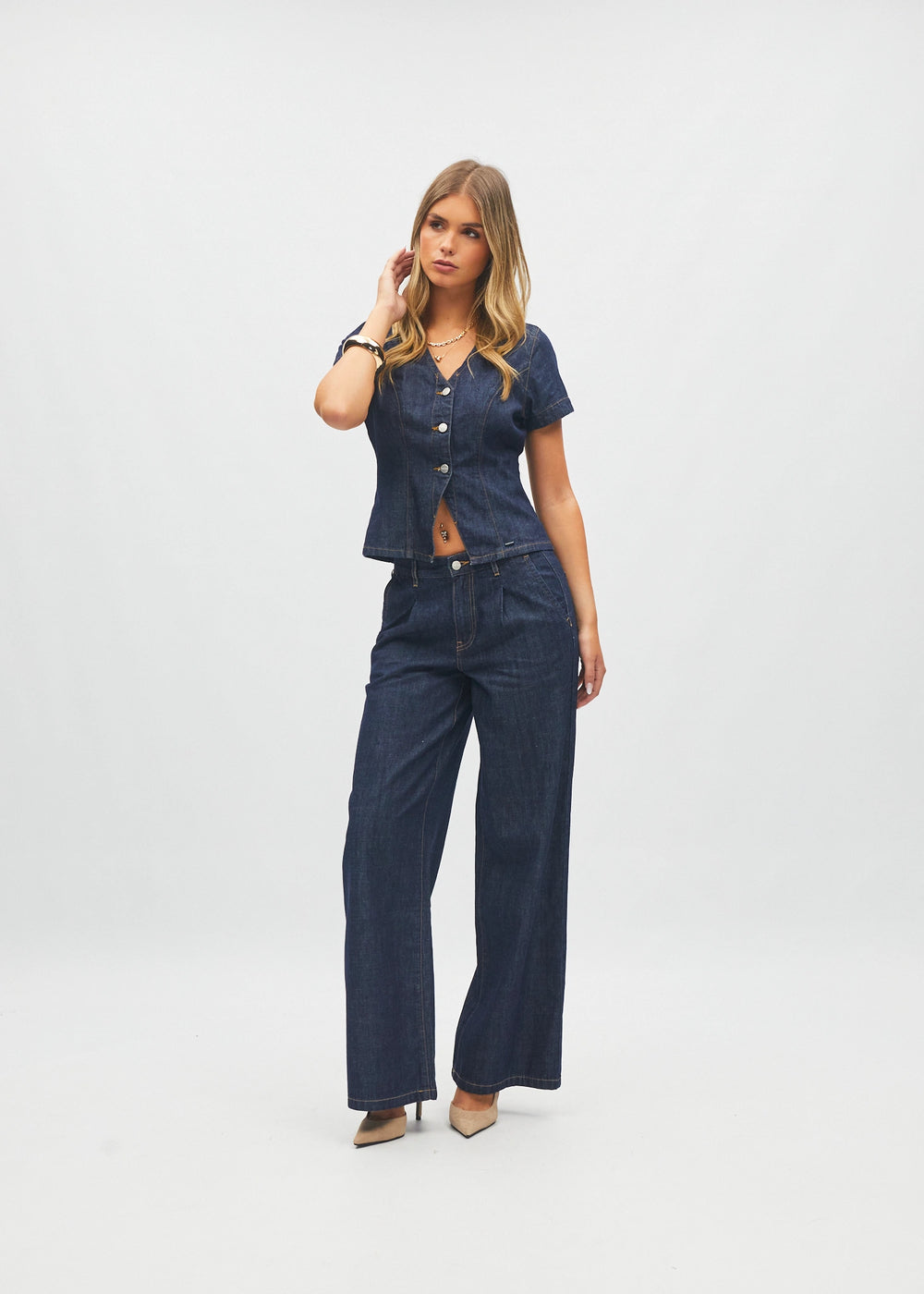 Amalia Shirt Ink Blue