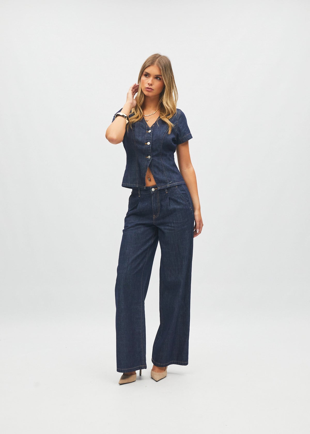 Amalia Shirt Ink Blue