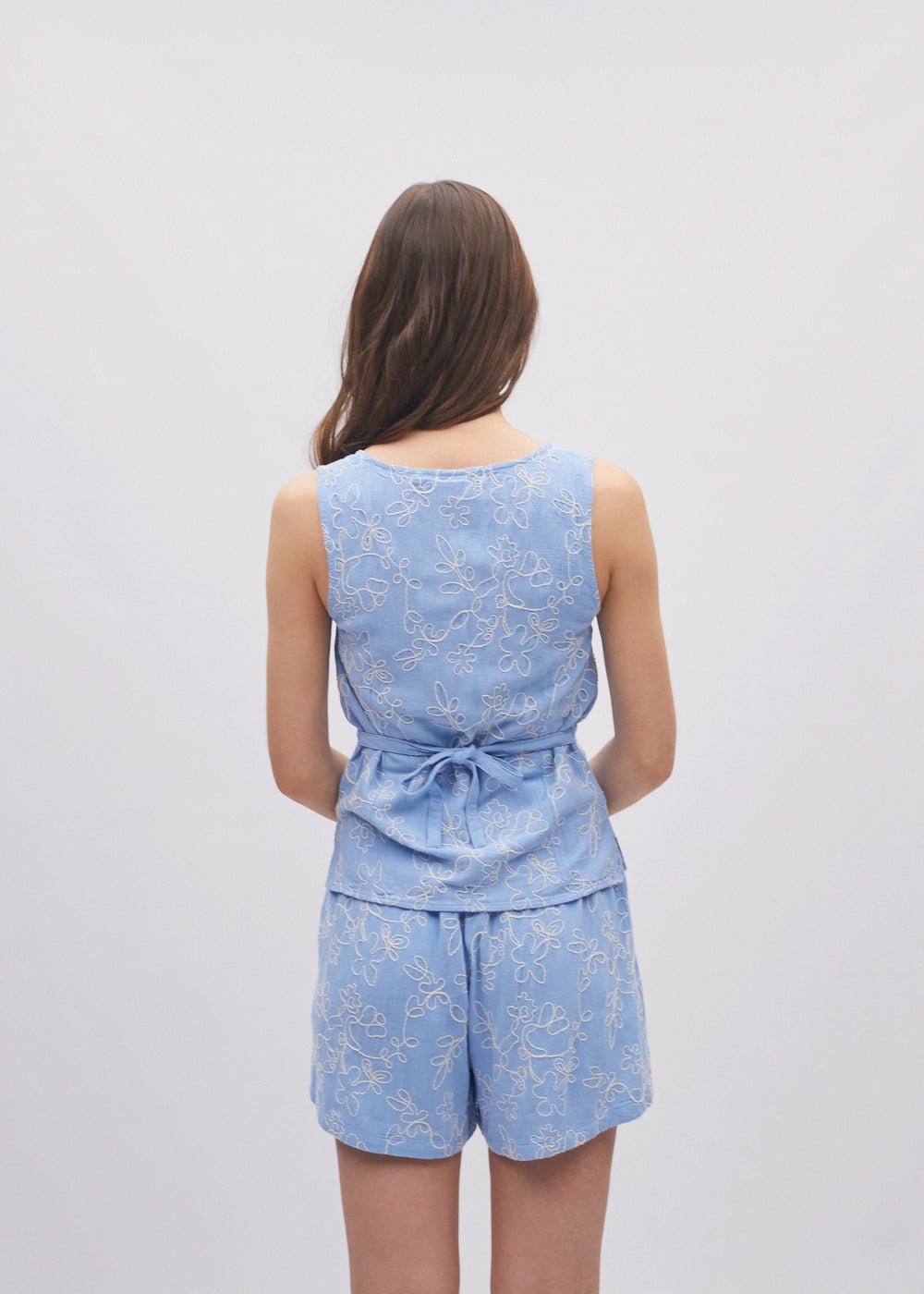 Sahara Top Blue Daisy