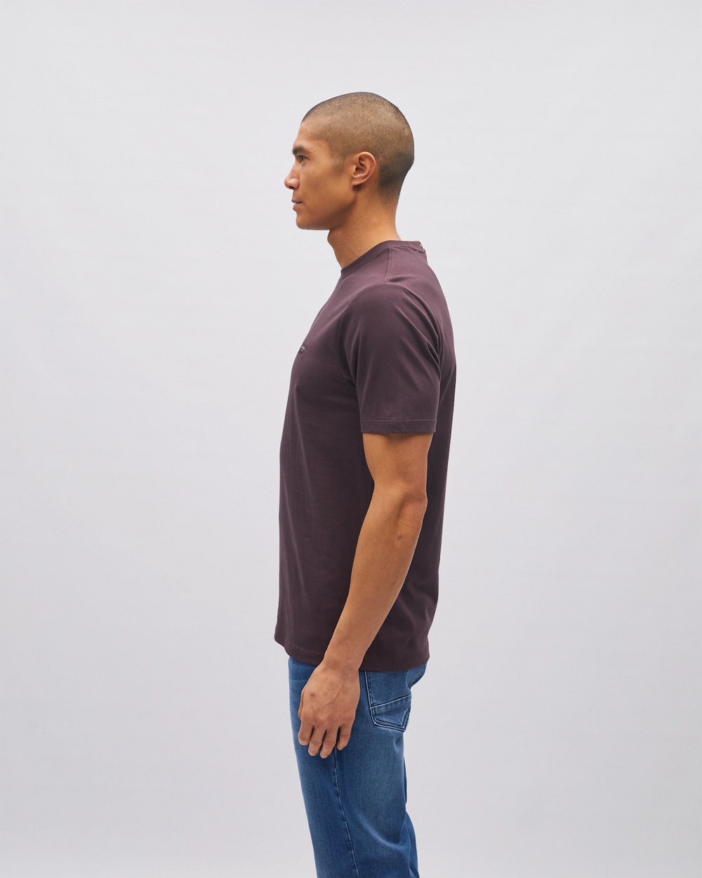 Sandro Tee Dark Prune