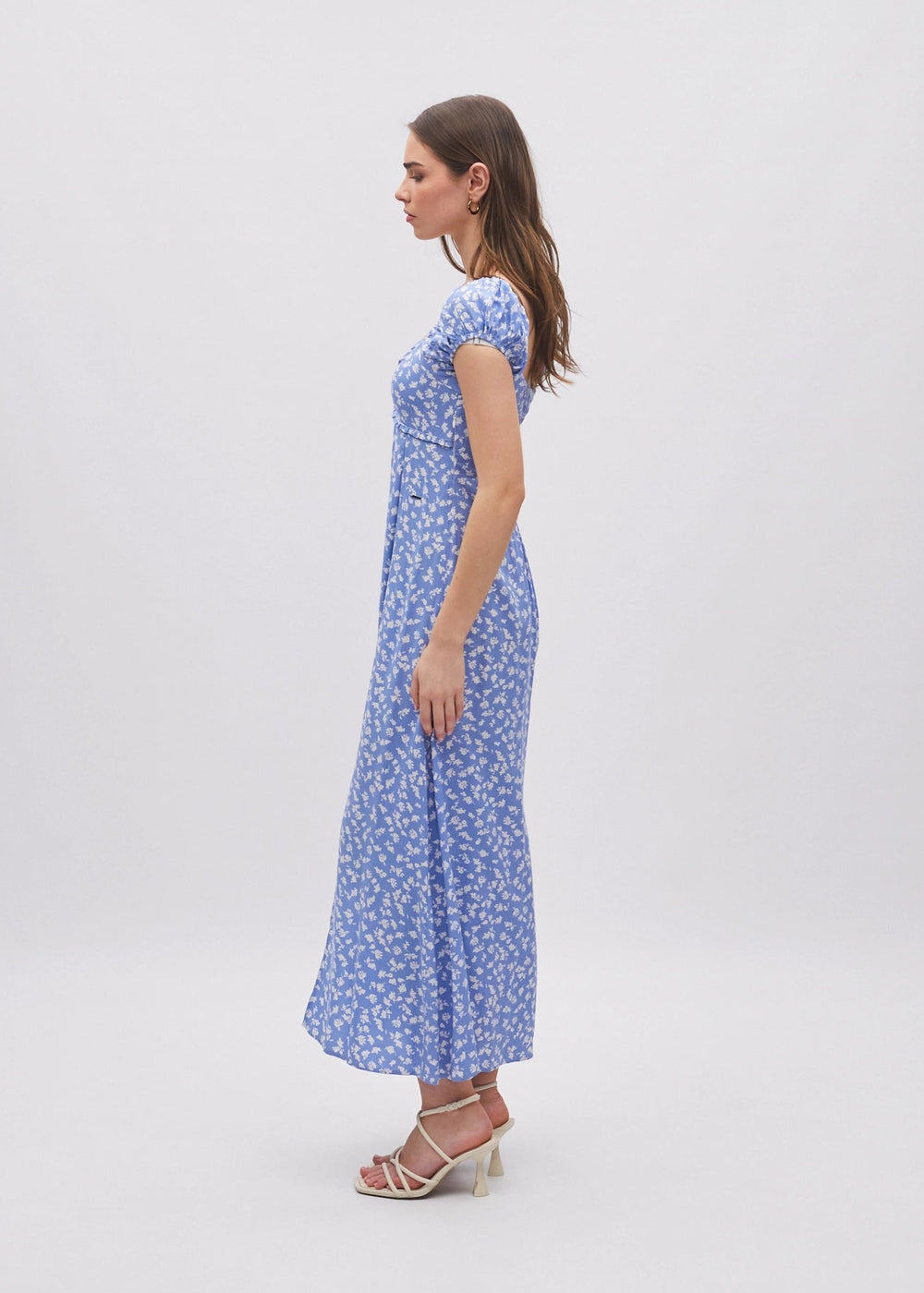 Sarah Dress Blue Daisy
