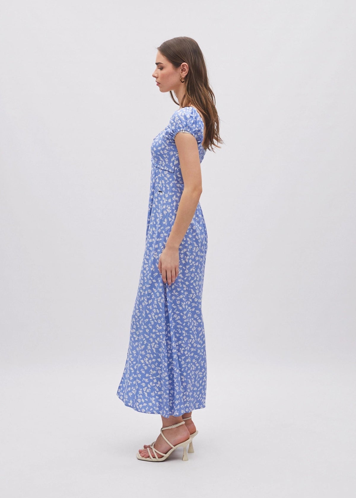 Sarah Dress Blue Daisy