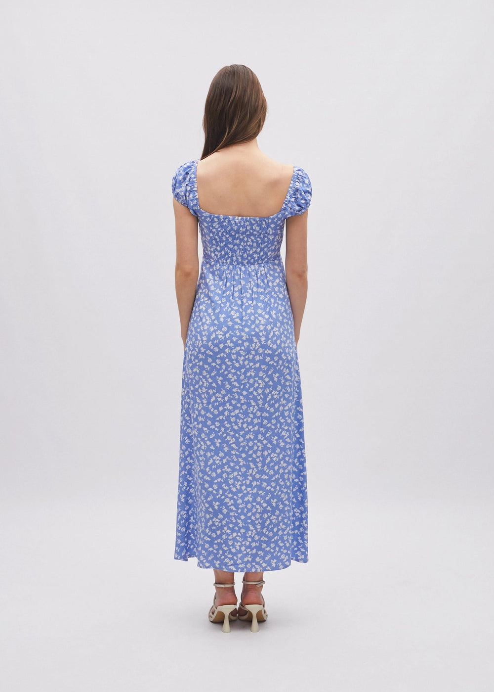 Sarah Dress Blue Daisy