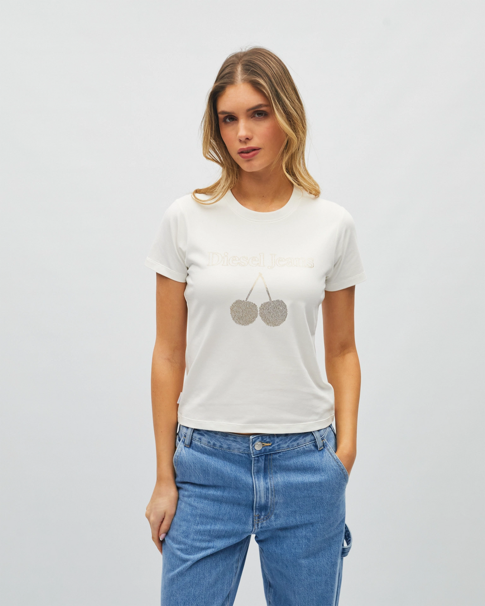 Selena Tee Dove White