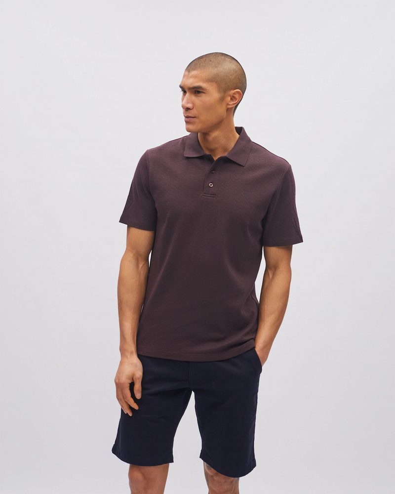Serge Polo Dark Prune