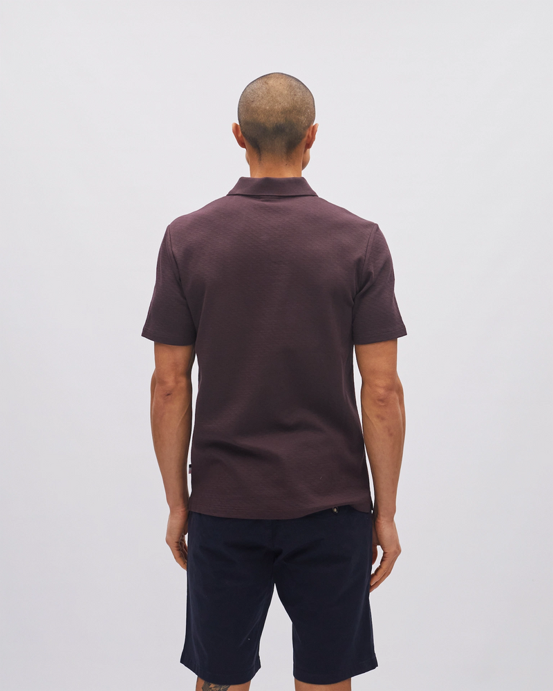 Serge Polo Dark Prune