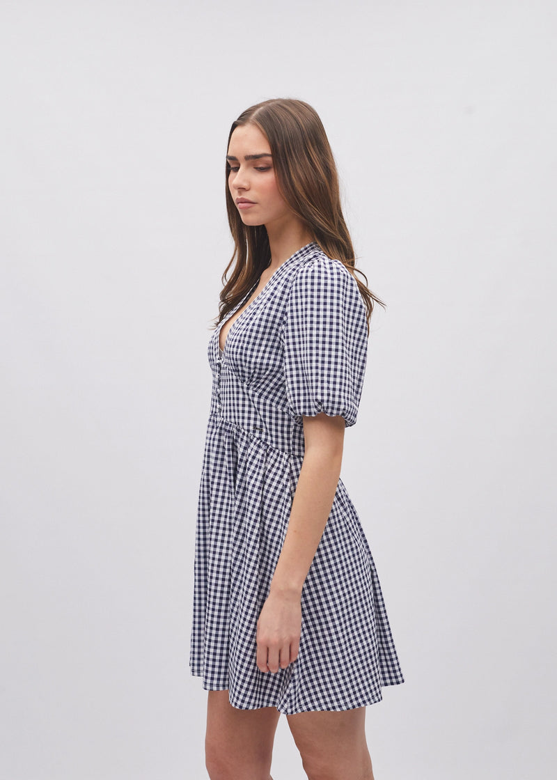 Severine Dress Navy Sailor