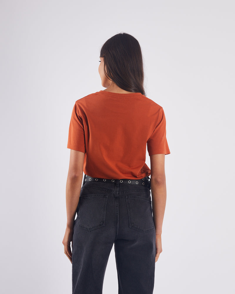 Sharon T-Shirt Cinnamon Orange
