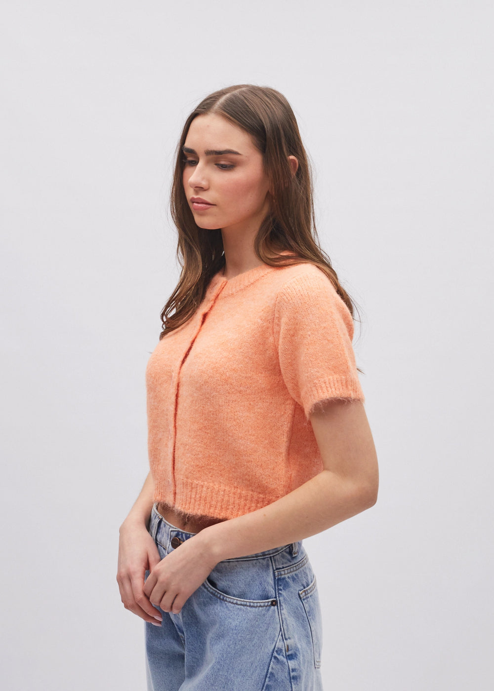 Shelby Knit Candied Coral