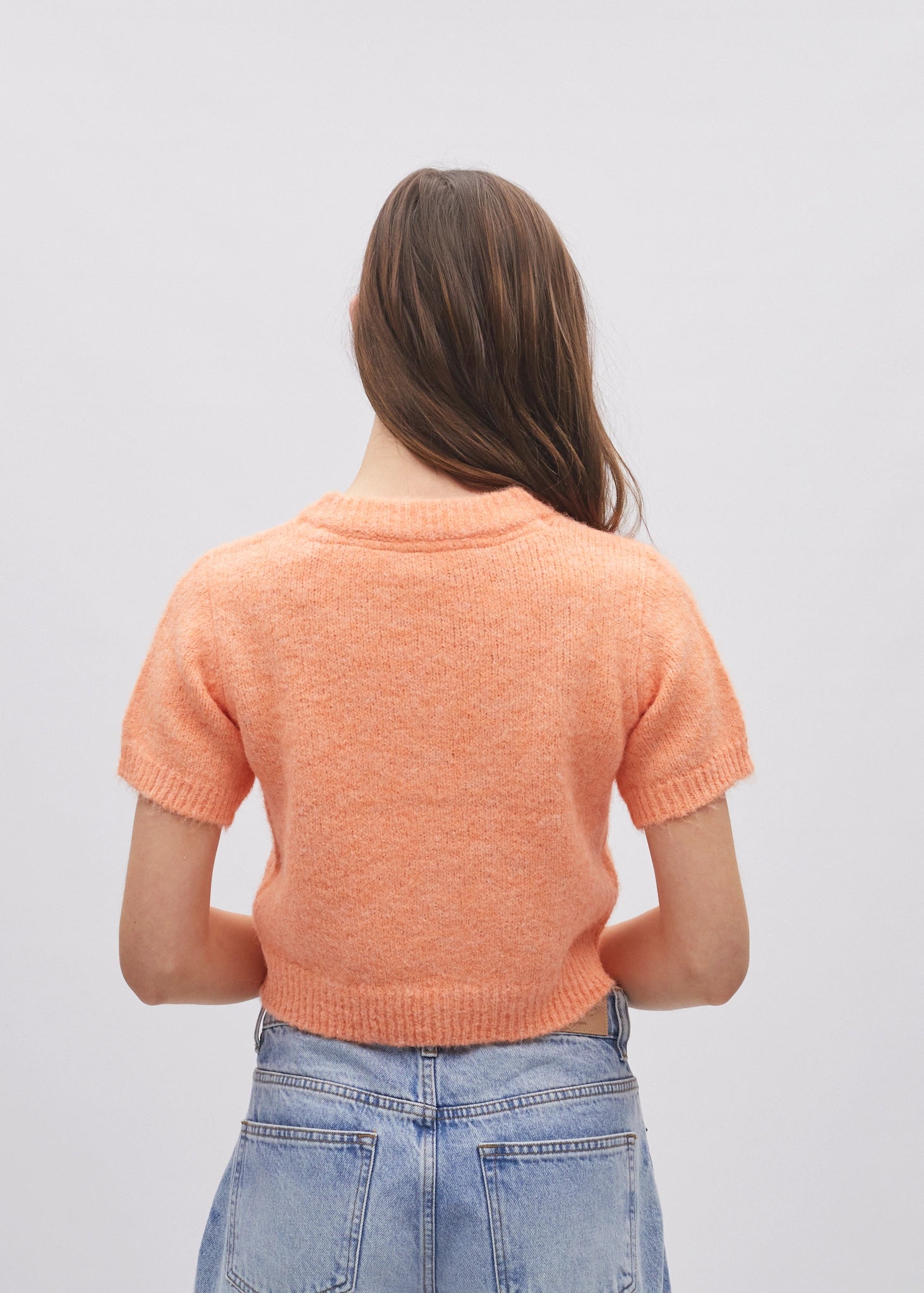 Shelby Knit Candied Coral