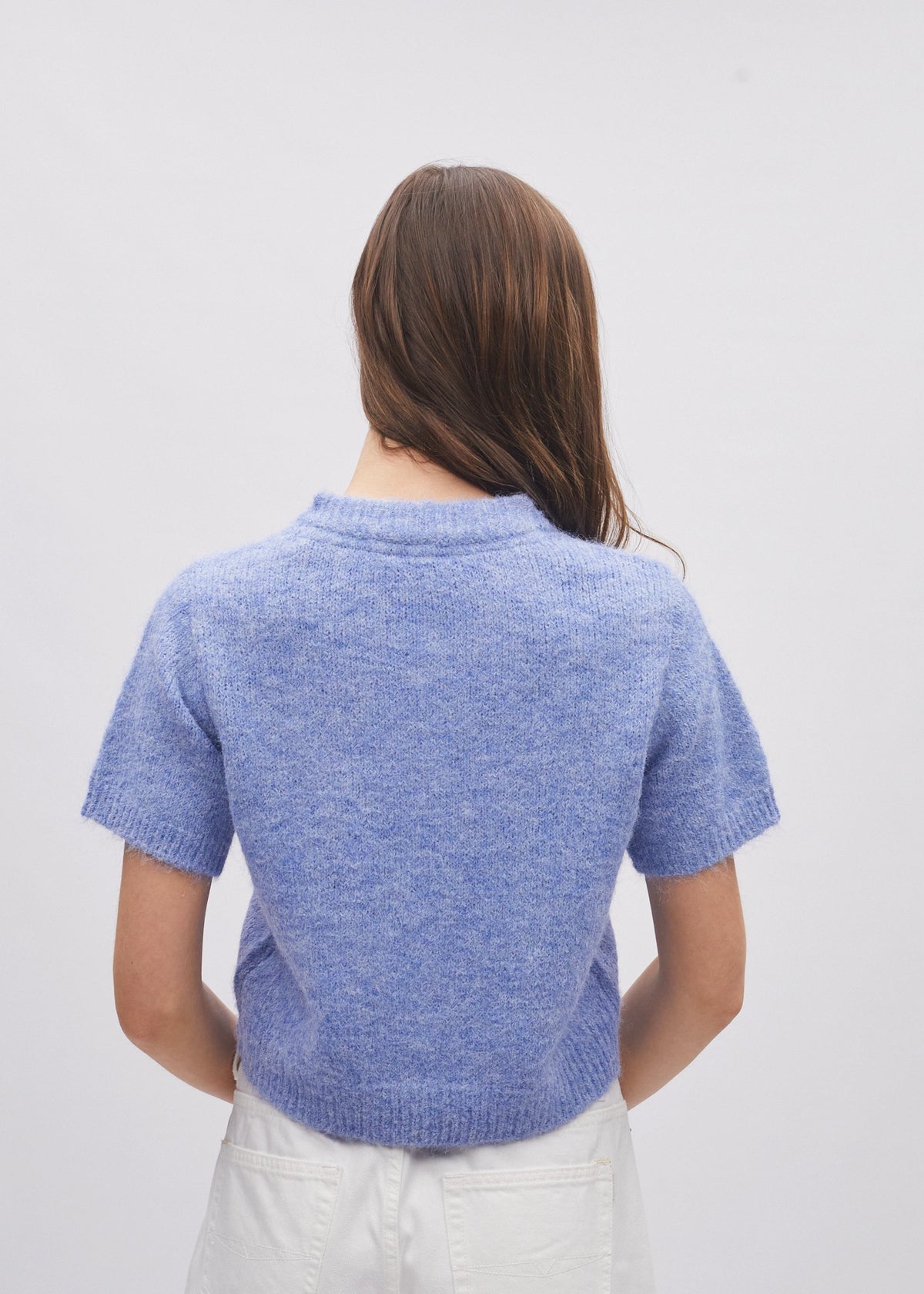 Shelby Knit Blue Daisy
