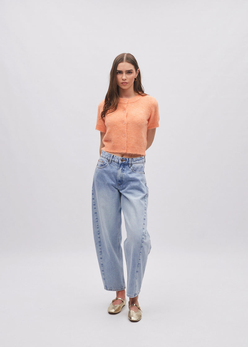 Shelby Knit Candied Coral