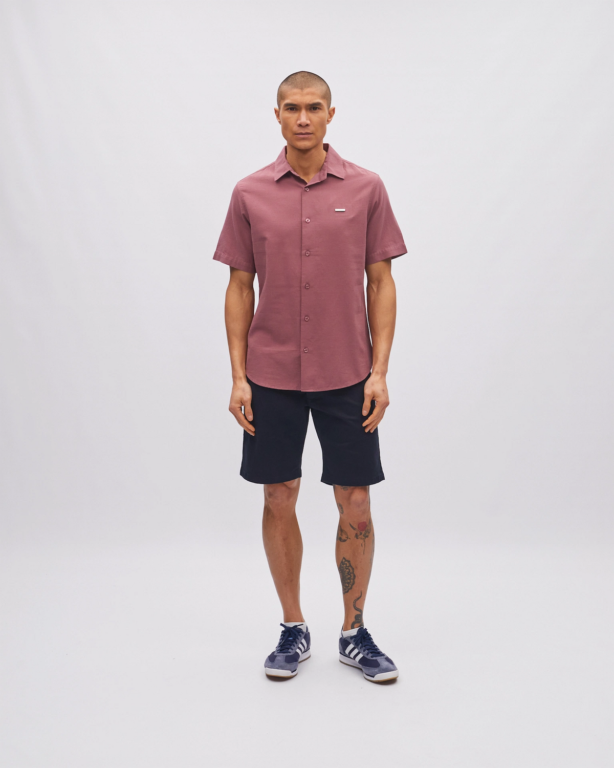 Silvano SS Shirt Smokey Mauve