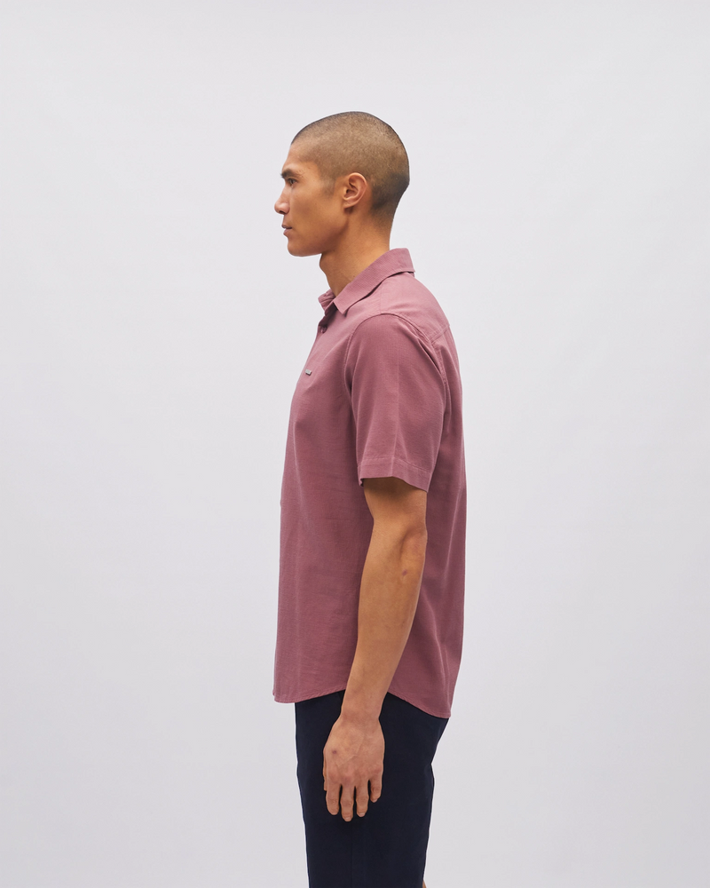 Silvano SS Shirt Smokey Mauve