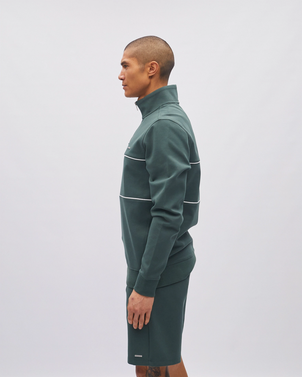 Simon Half Zip Mayan Forest