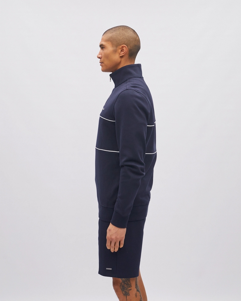 Simon Half Zip Midnight Blue